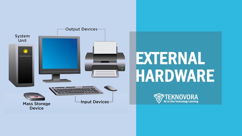 External Hardware of Computer: Definition, Components, Types, and Functions